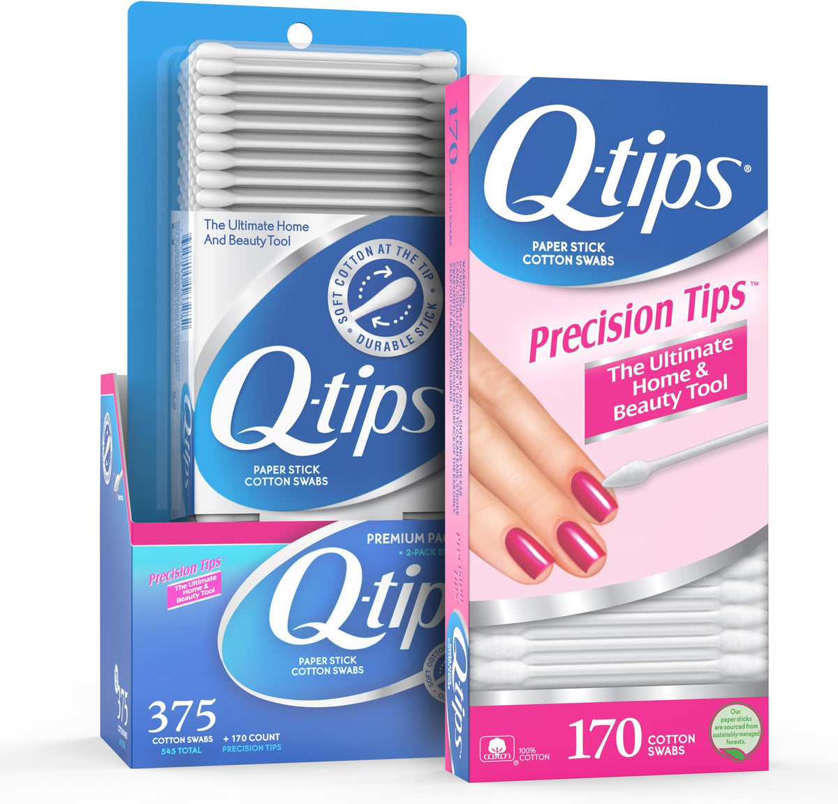 Q-tips 170s Precision Tip H/tab product image 1