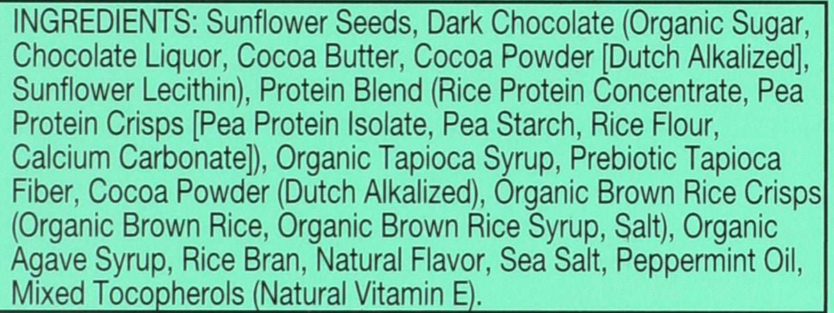 Zing Nutrition Bar, Dark Chocolate Mint, 1.76 Ounce