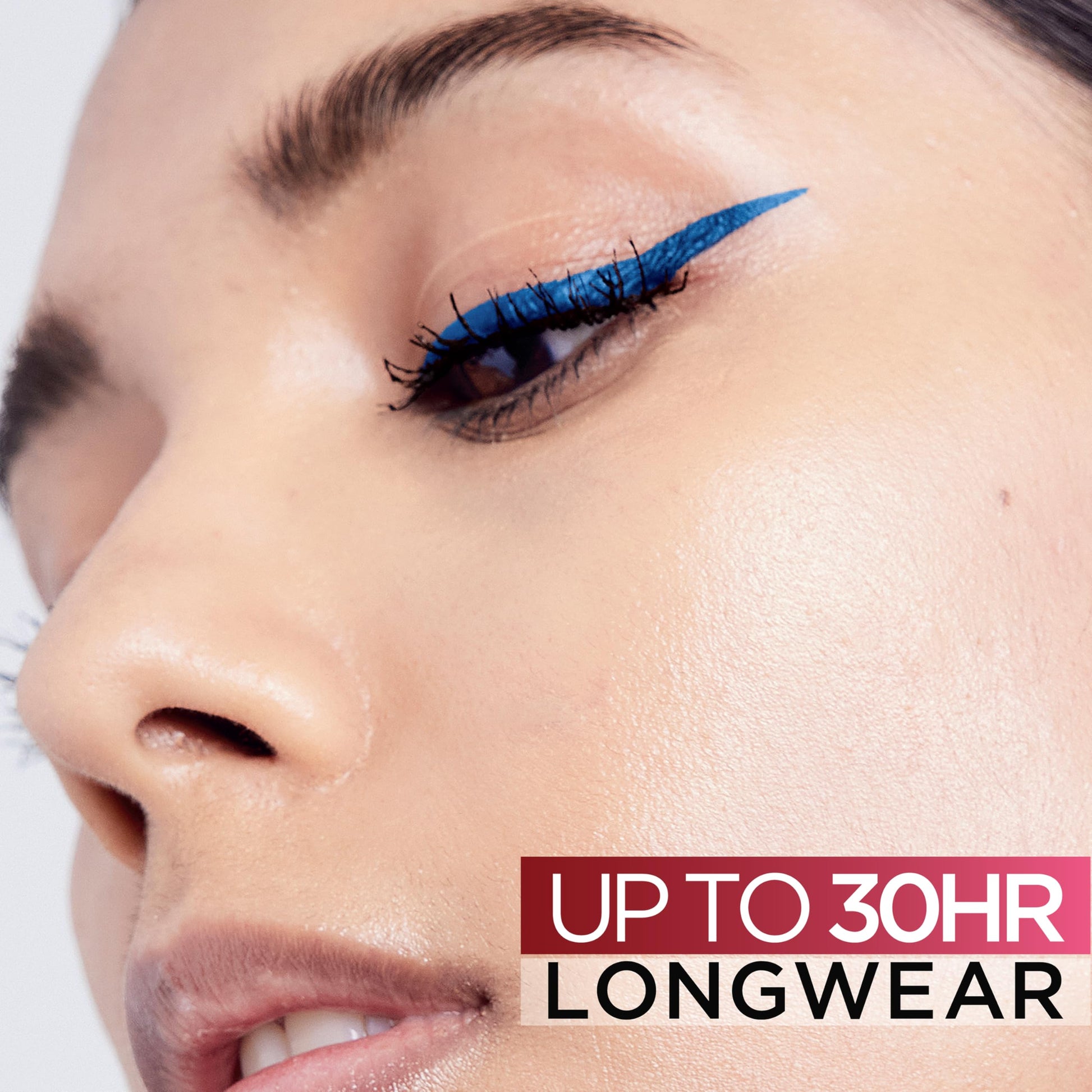 Lâ€™OrÃ©al Paris Cosmetics Paris Makeup Infallible Grip Precision Felt Eyeliner, Smudge Resistant, Long Lasting Waterproof Eyeliner, Blue, Blue, 0.03 fl oz