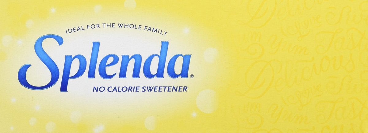 Splenda No-Calorie Sweetener Packets, 100 Count (Pack of 12)
