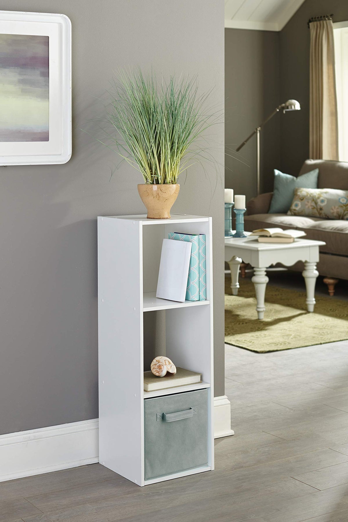 ClosetMaid 3 tier 1024 Cubeicals Organizer, 3-Cube, White