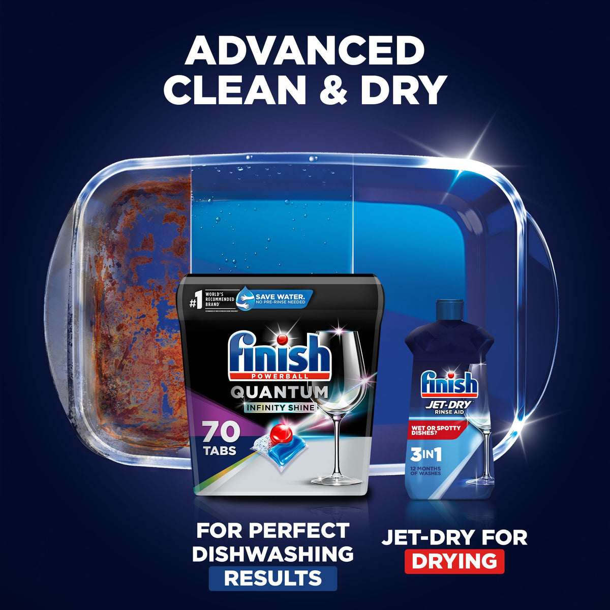 Finish quantum 70ct pack (2-Pack)