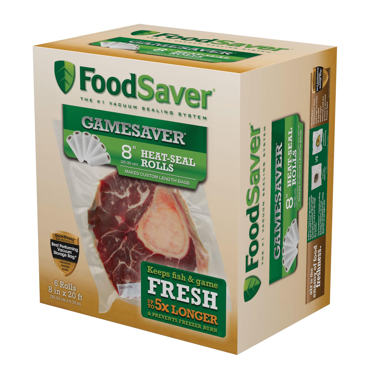 FoodSaver GameSaver Vacuum Sealer Bags