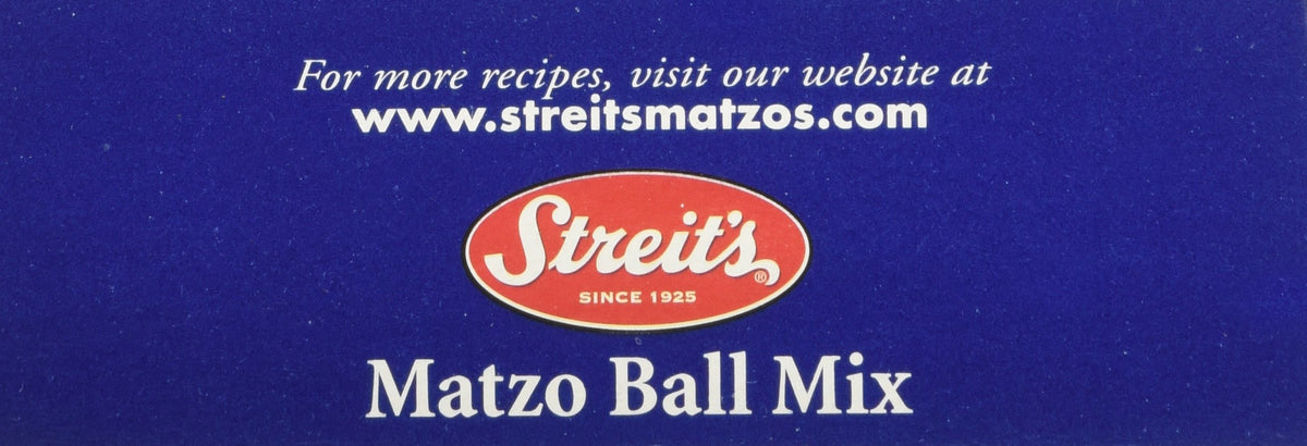 Streit's Matzo Ball & Soup Mix, Kosher For Passover, 4.5 Oz (Pack of 3)
