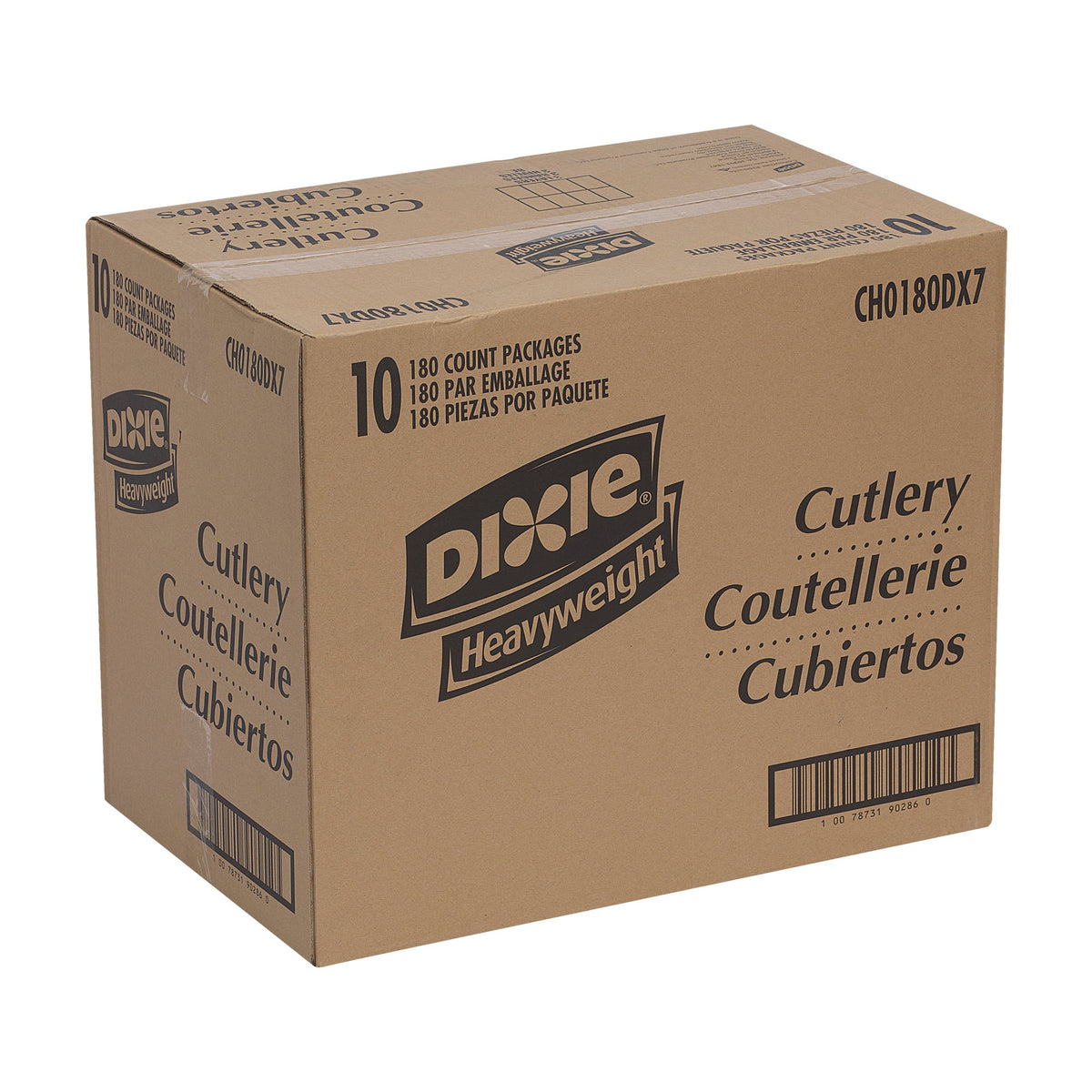 DIXIE Crystal Design 60-Piece Keeper Cutlery Set, 180
