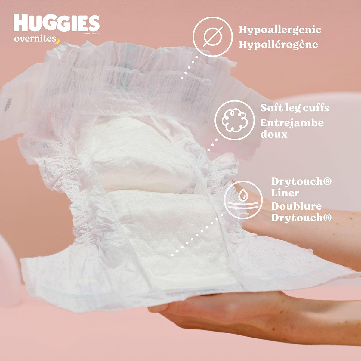 Huggies Overnites Diaper Size 5