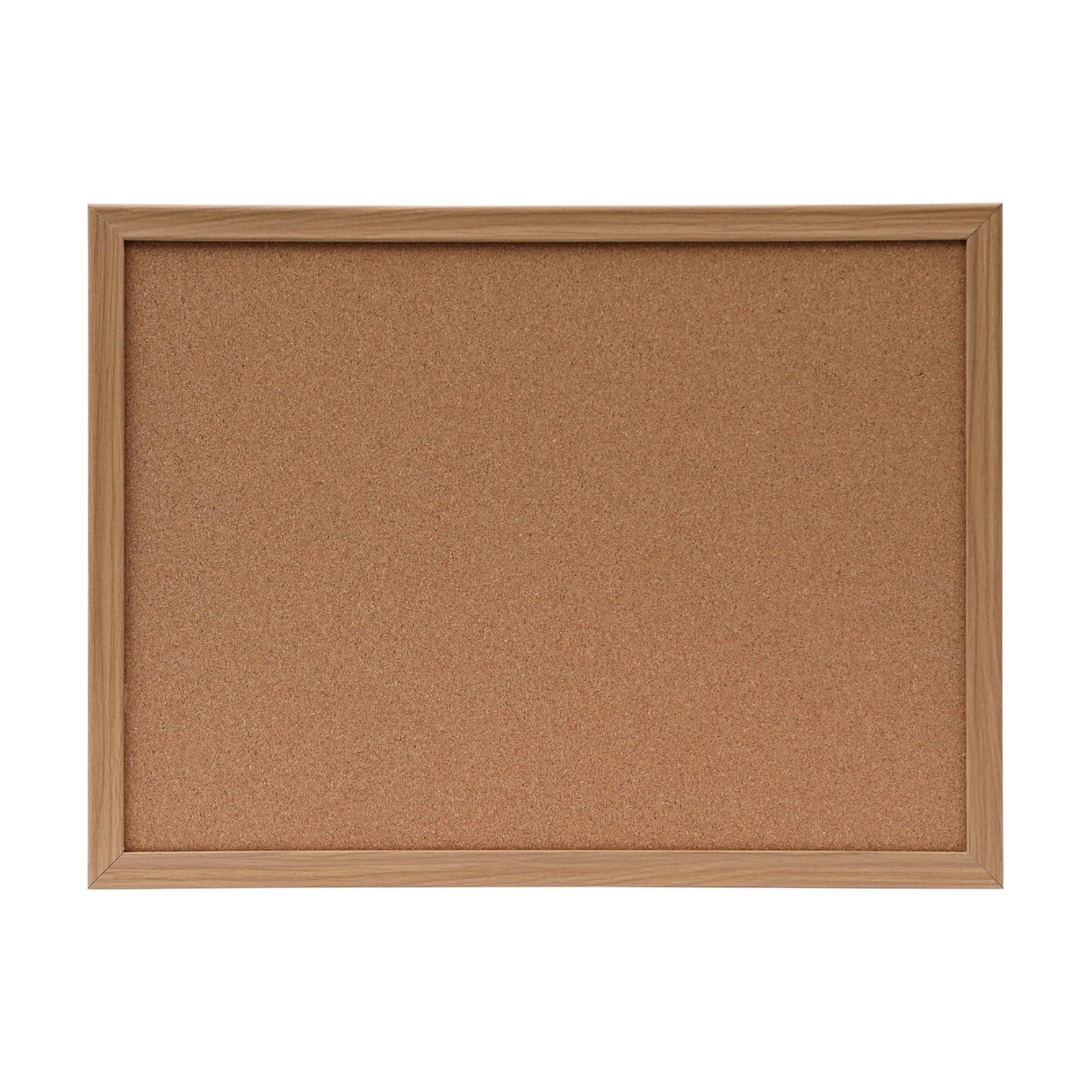 Universal 43602-UNV 24 in. x 18 in. Cork Board with Oak Style Frame - Tan Surface