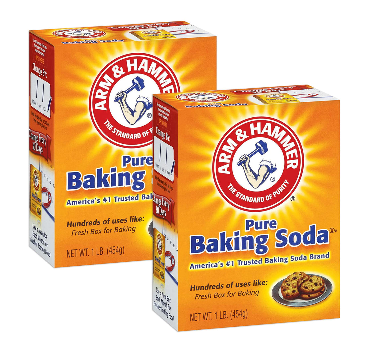Arm & Hammer Baking Soda, 16 Oz ,Pack of 2