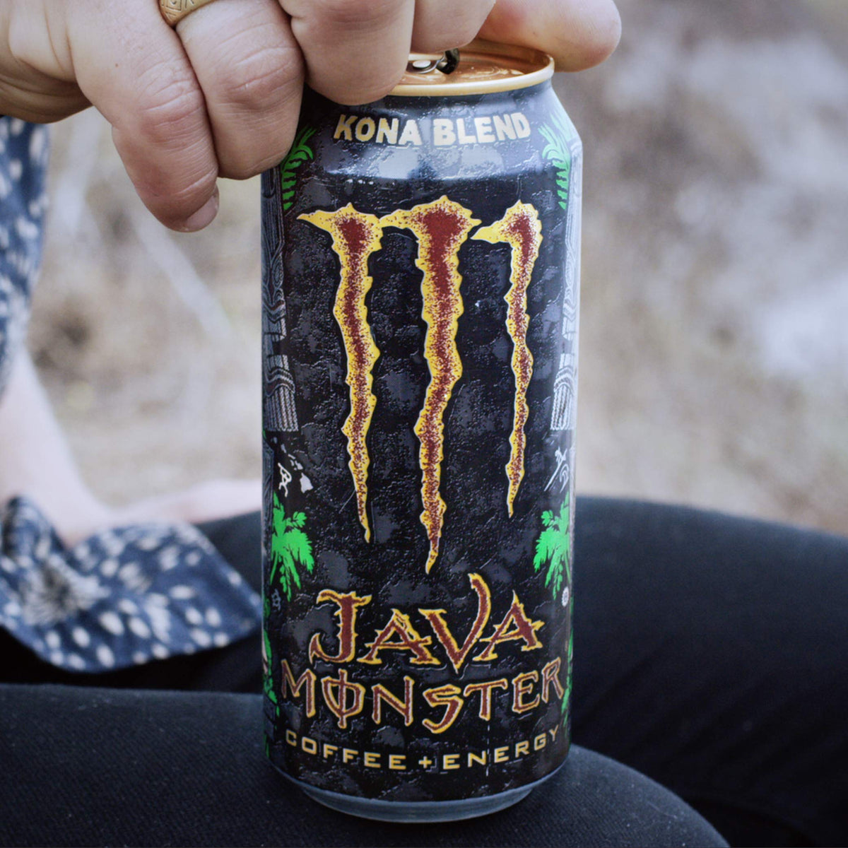 Monster Energy Java Monster Kona Blend, Coffee + Energy Drink, 15 Ounce (Pack of 12)