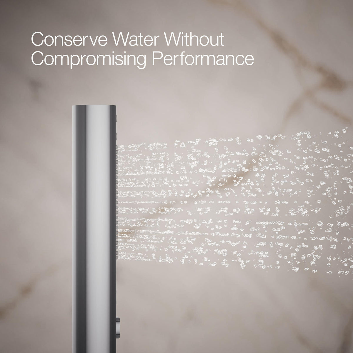 Kohler 21335-CP Shift®+ Round two-function handshower, 2.5 gpm, Polished Chrome