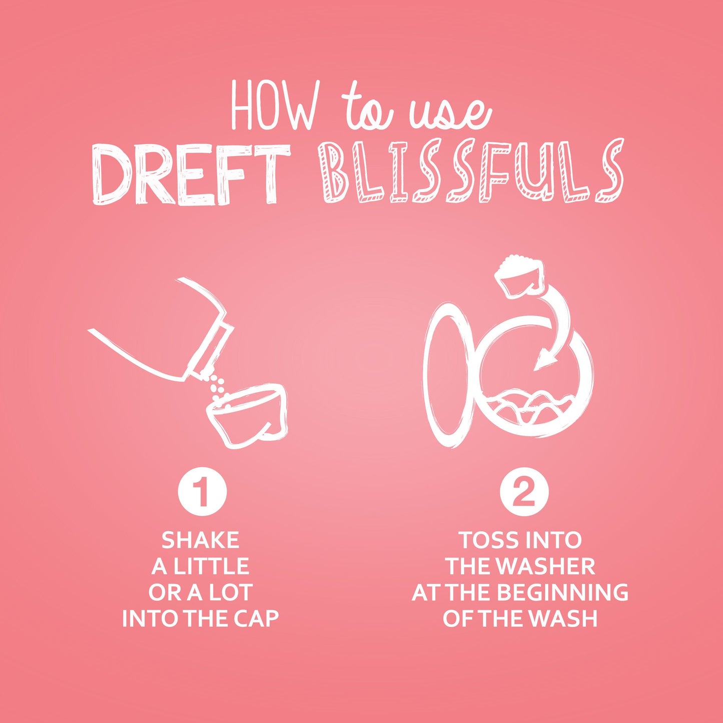 Dreft Blissfuls Laundry Scent Booster Beads for Washer, Baby Fresh Scent, 26.5 oz
