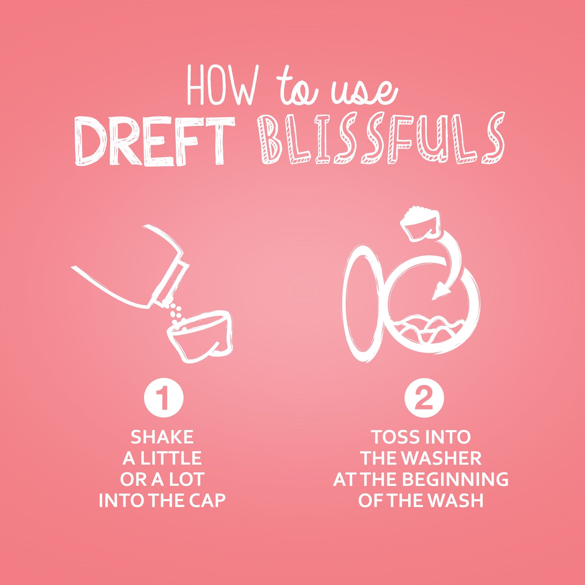 Dreft Blissfuls Laundry Scent Booster Beads for Washer, Baby Fresh Scent, 26.5 oz