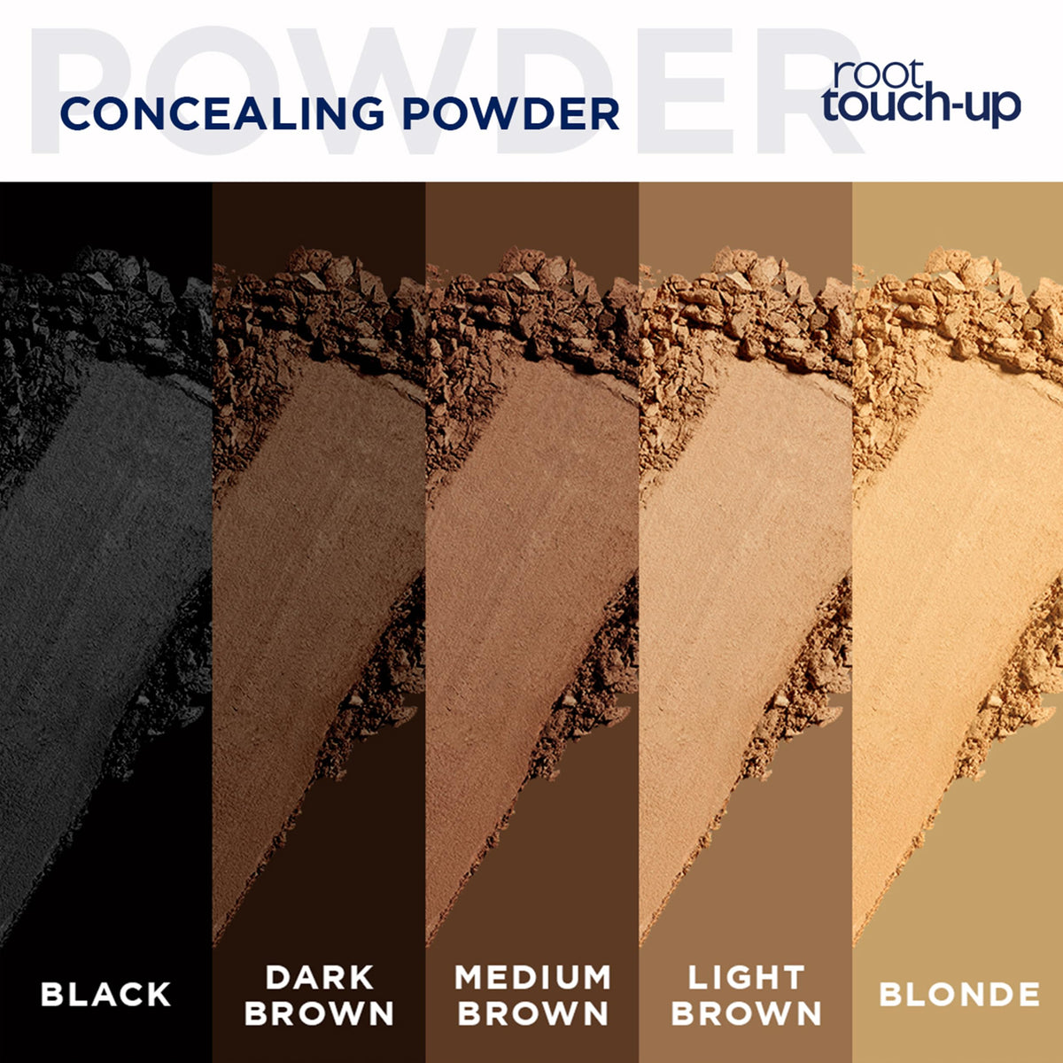 Clairol Root Touch-Up Concealing Powder, Blonde, 3 Count