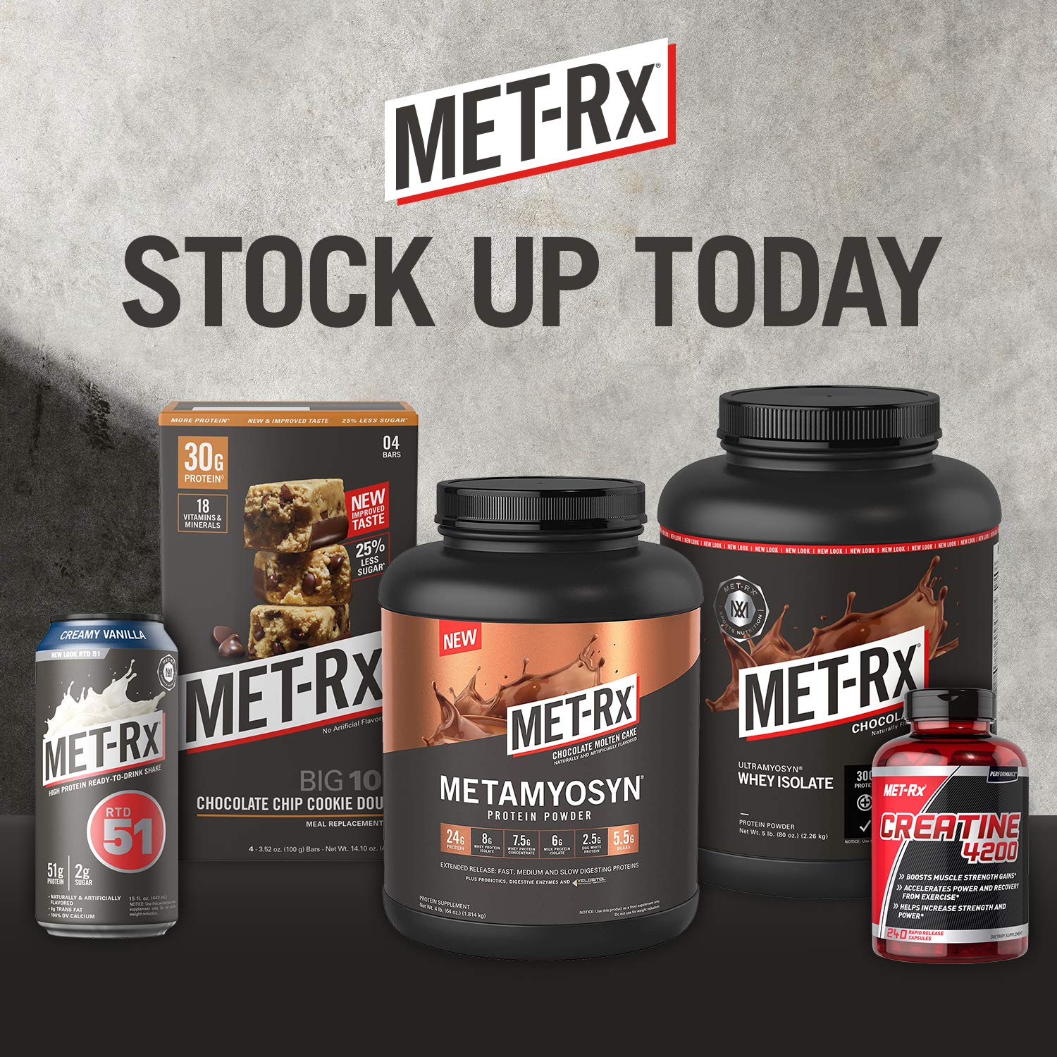 MET-Rx Big 100 Colossal Protein Bars Variety Pack, Super Cookie Crunch, Vanilla Caramel Churro, and Crispy Apple Pie Flavors, Brown, 12 Count