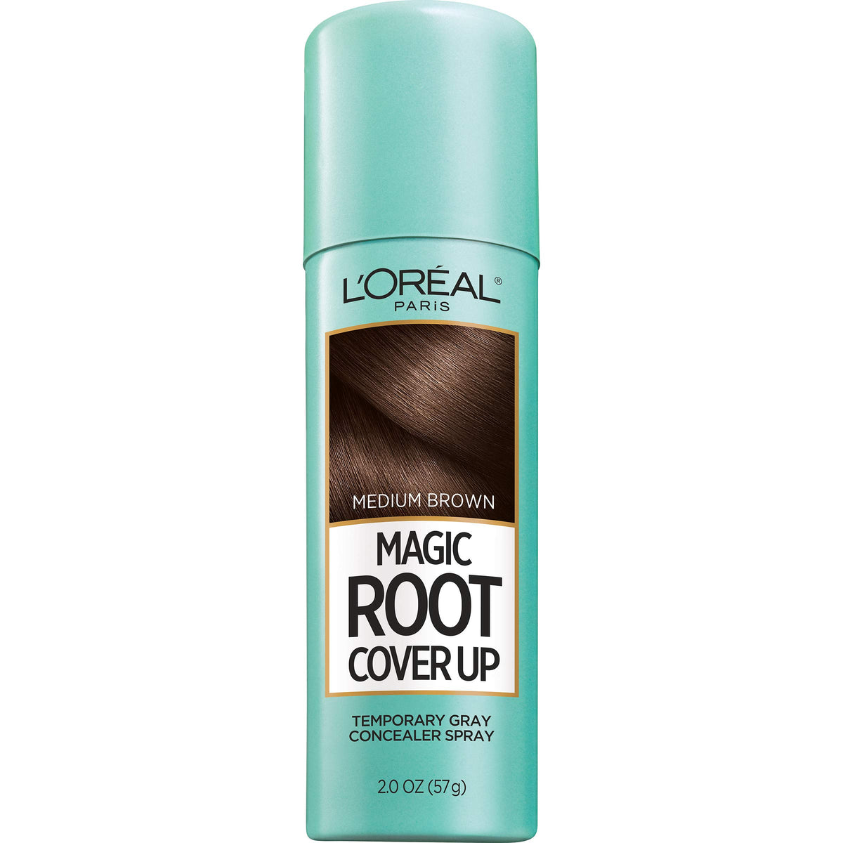 L’Oreal Paris Root Cover Up Spray Medium Brown 2oz (3 Pack)