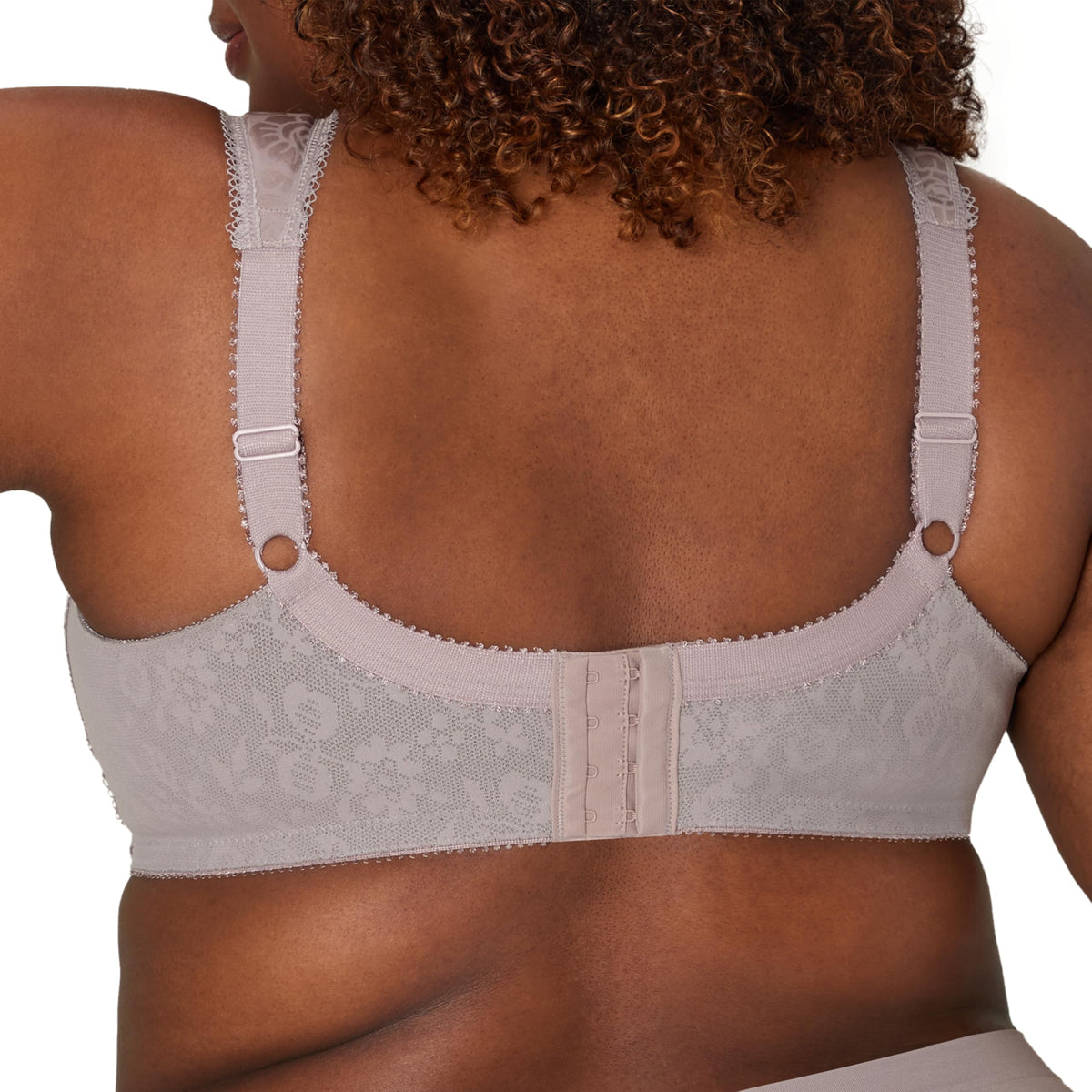 Playtex Women 18 Hour Comfort-Strap Wireless, Full-Coverage Bra, Single or 2-Pack, Warm Steel, 44C