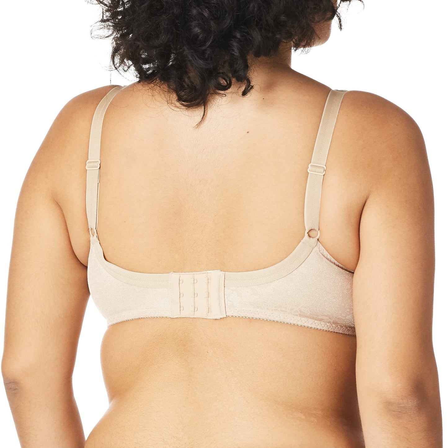 Playtex womens Secrets Love My Curves Signature Floral Underwire Us4422 Full Coverage Bra, Taupe, 34D US