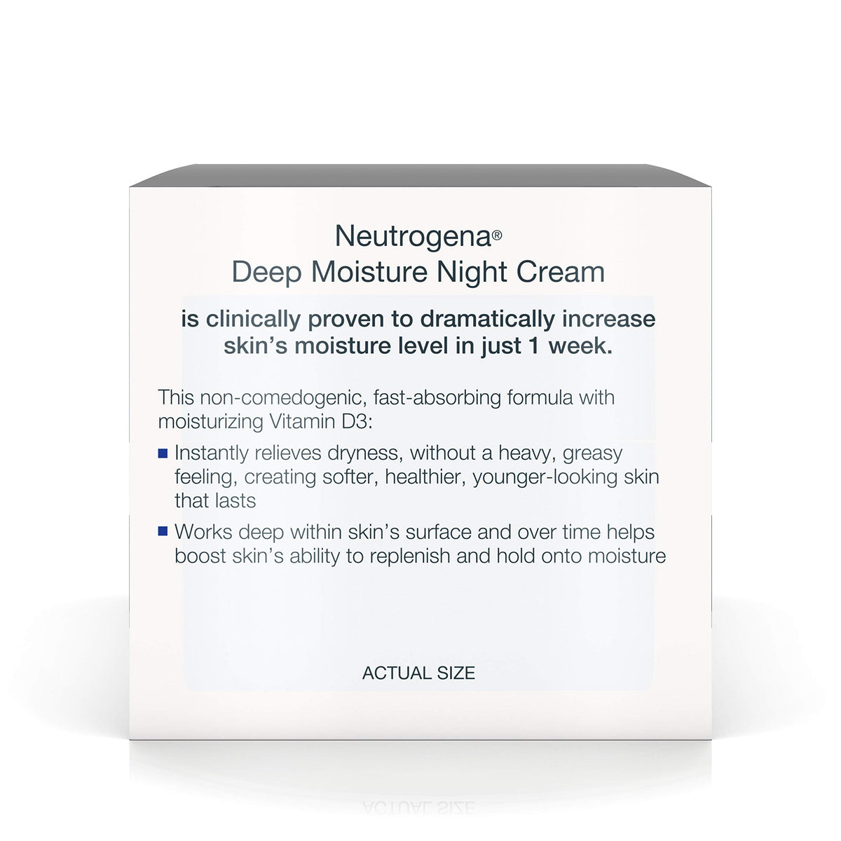 Neutrogena Deep Moisture Night, 2.25 Ounce