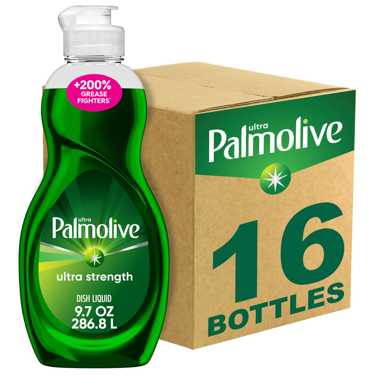 Palmolive Ultra Strength Liquid Dish Soap, 9.7 fl oz Bottle