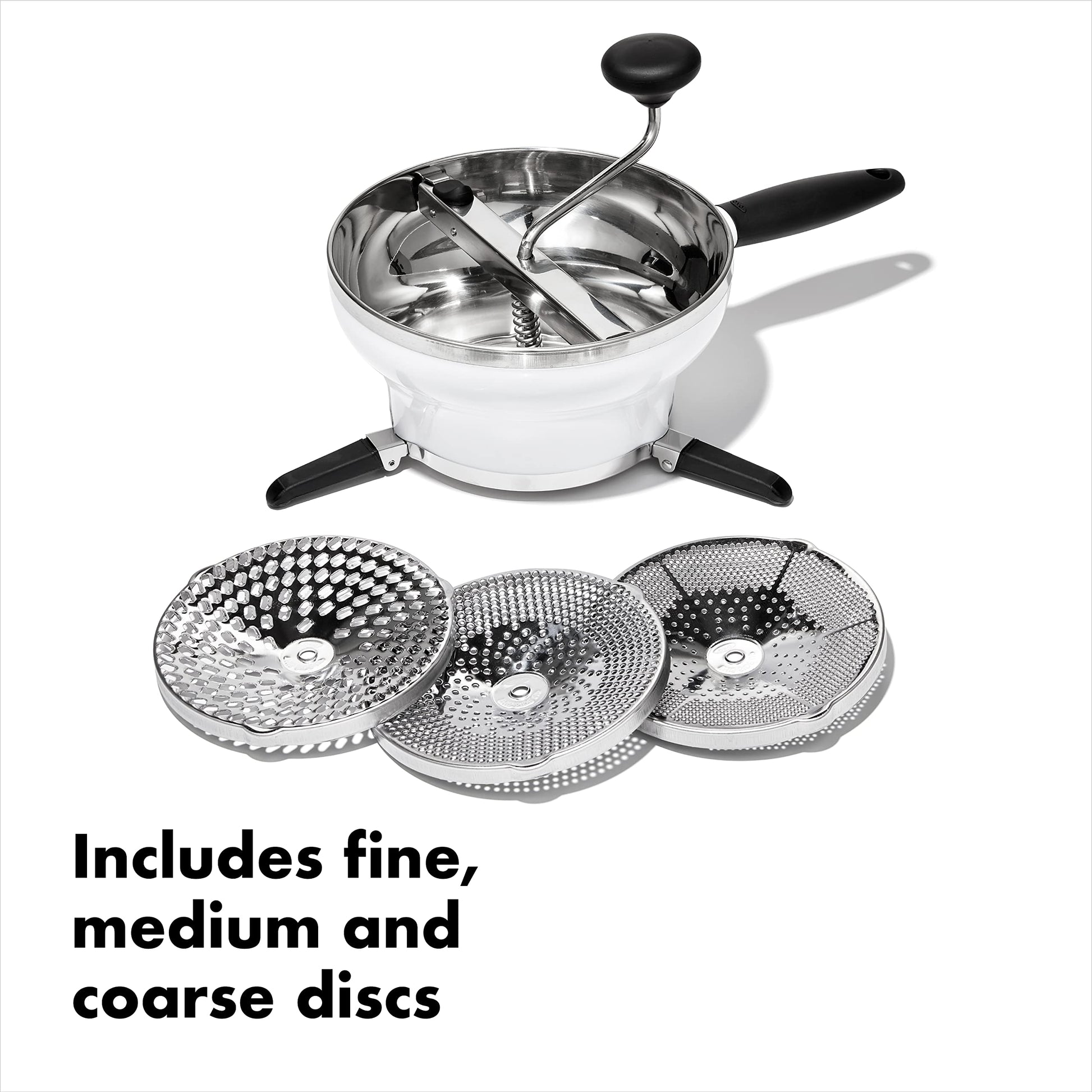OXO Good Grips Stainless Steel Food Mill For Purees,Silver