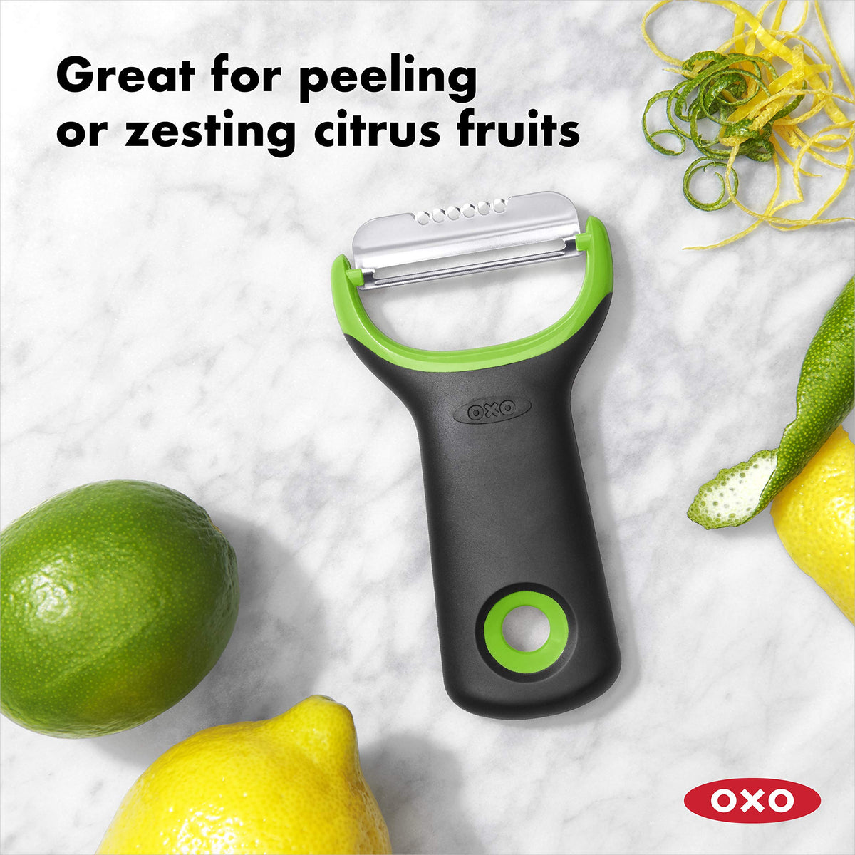 OXO 11244200 Good Grips Citrus Peeler , Black