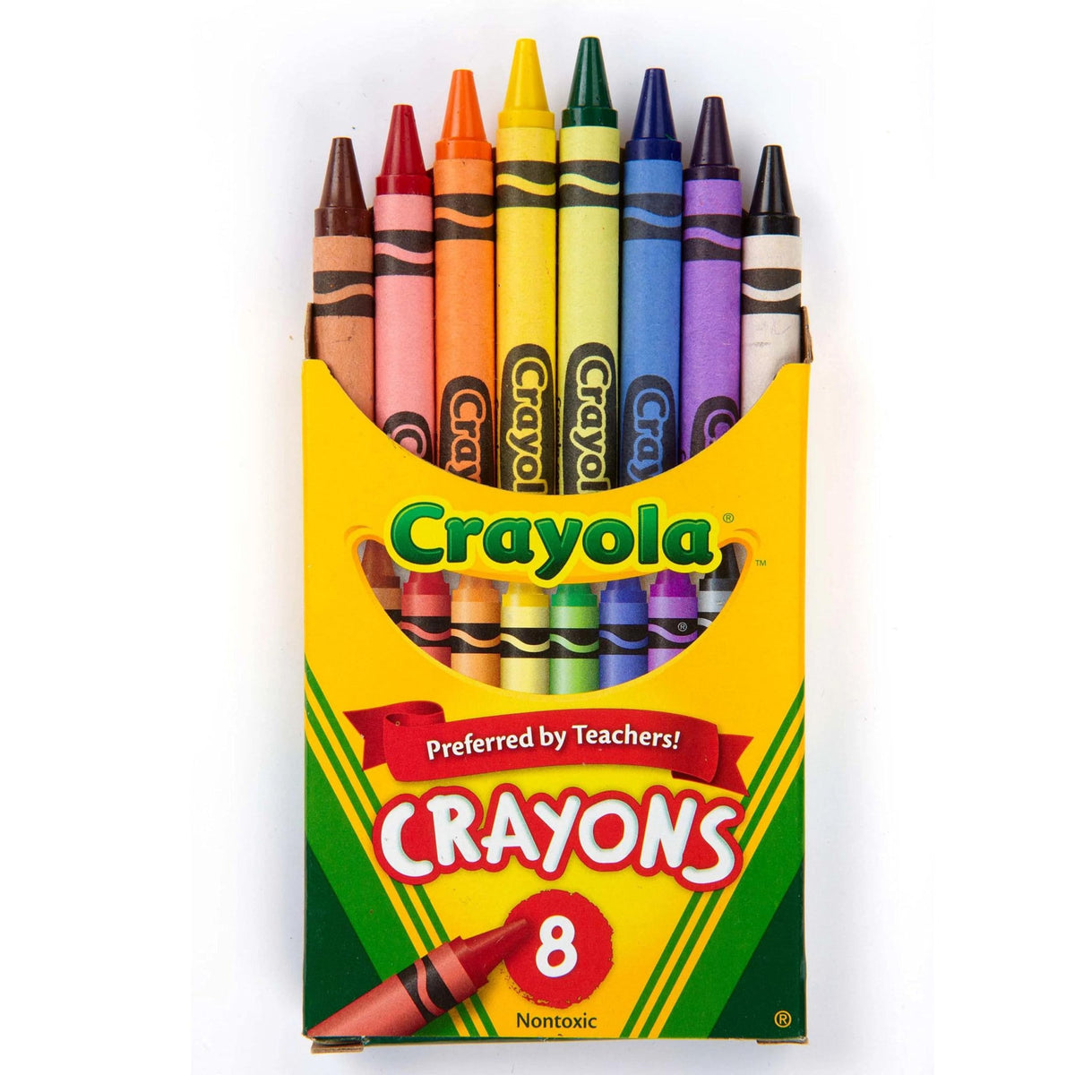 Crayola Crayons, School Supplies, Classic Colors, 8 Count