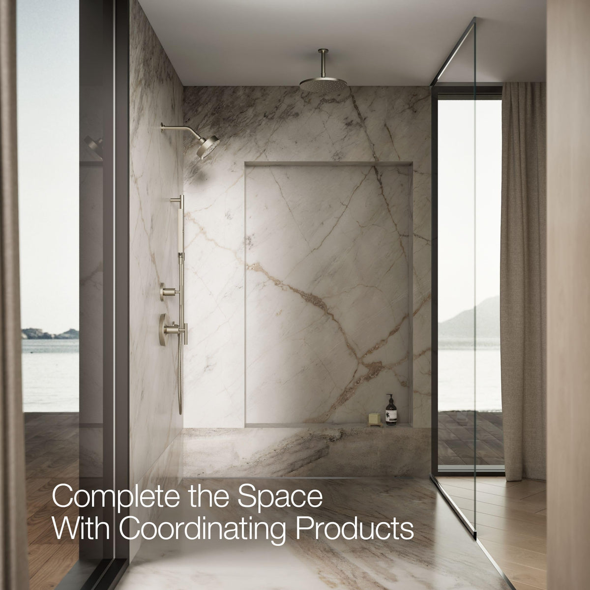 Kohler 21336-BN Shift®+ Square two-function handshower, 2.5 gpm, Vibrant Brushed Nickel