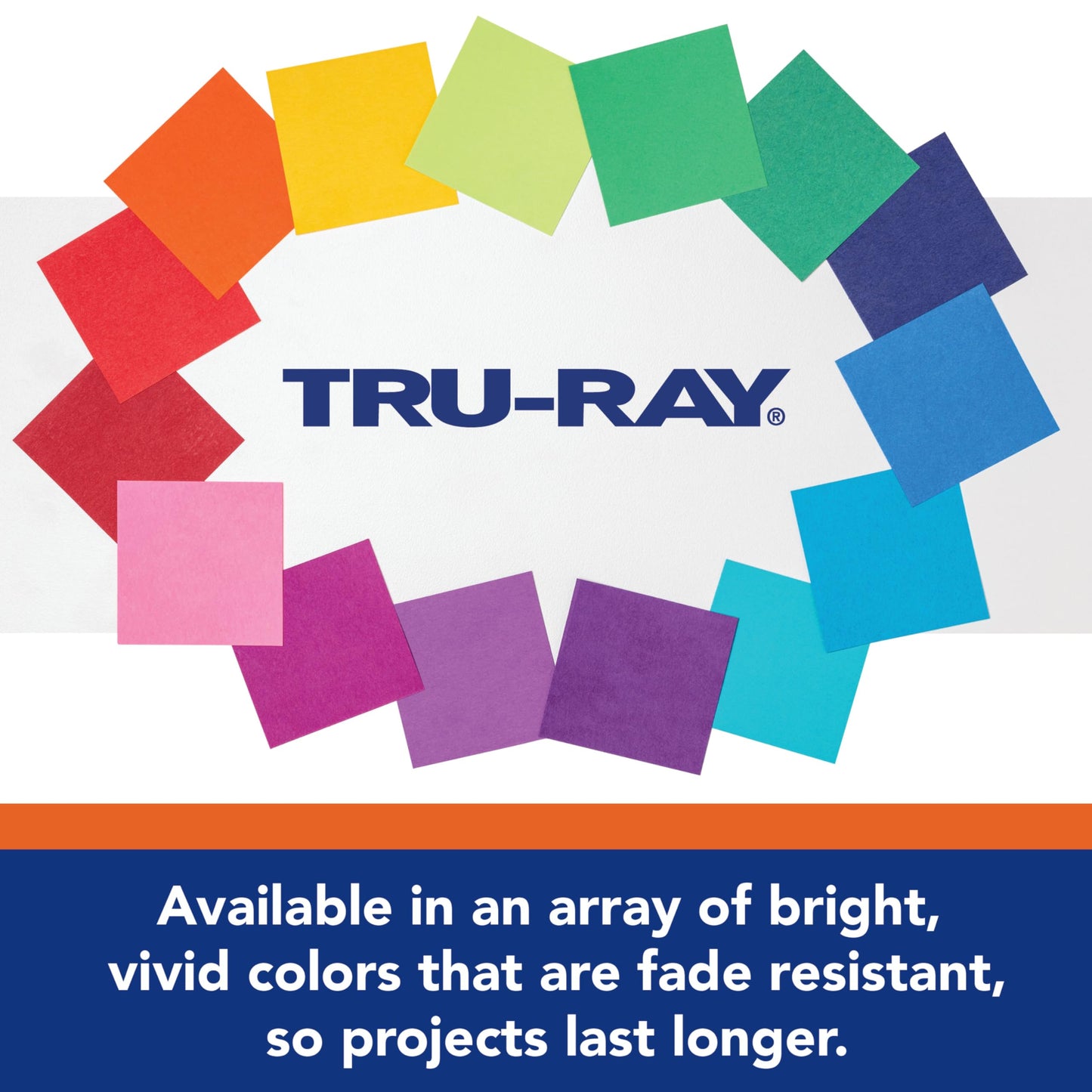 Pacon 103038 Tru-Ray Construction Paper, 76 lbs., 12 x 18, Festive Green, 50 Sheets/Pack