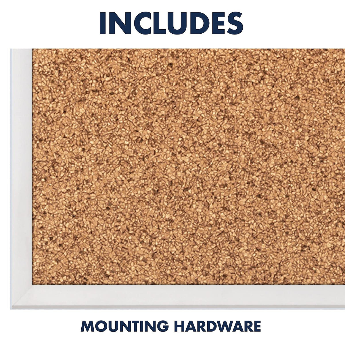 Quartet 2303 Cork Board, 3/4-Inch Frame Face, 3-Ft x2-Ft, Aluminum Frame