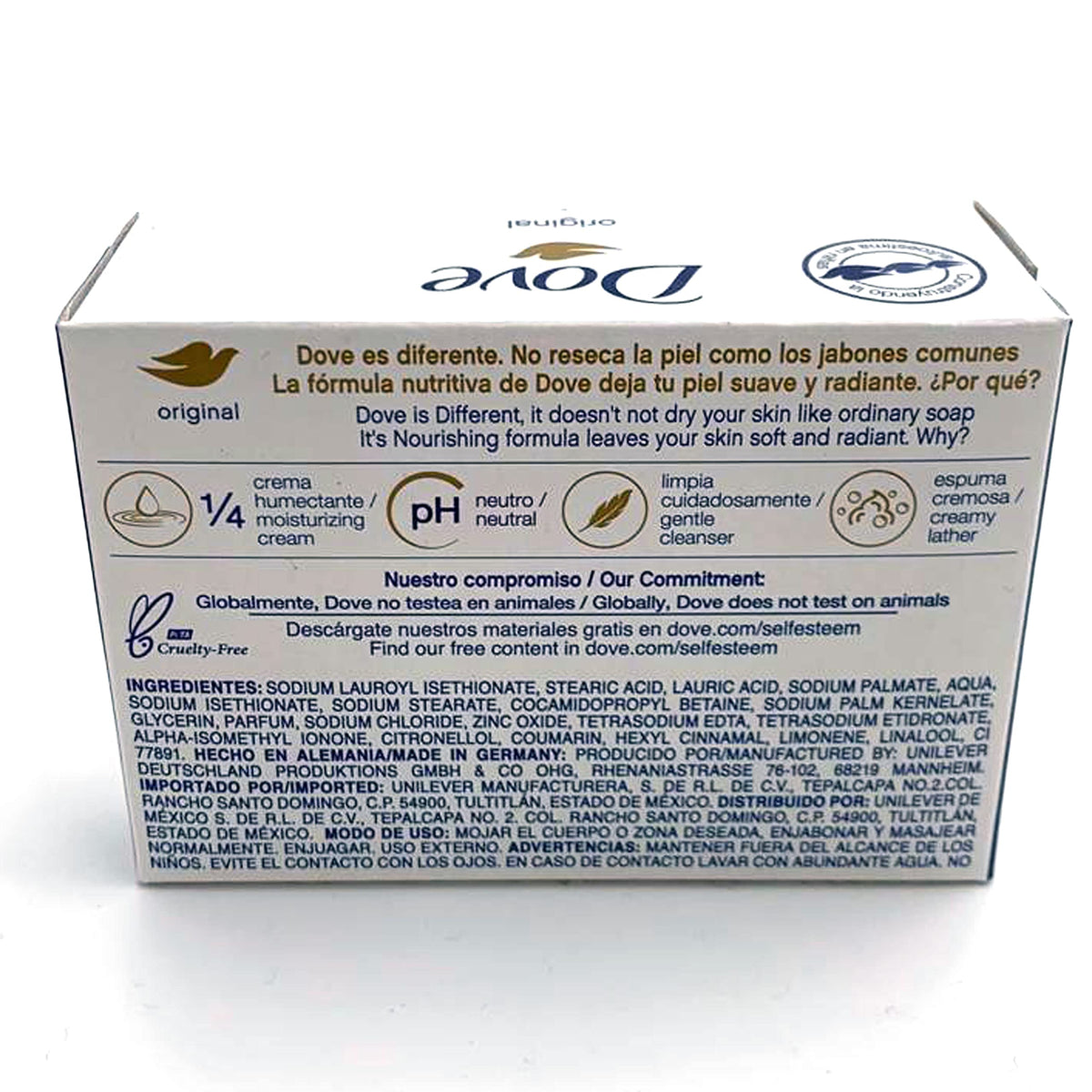 White Moisturizing Cream Beauty Bar Dove 3.75 oz Soap(3 pack)