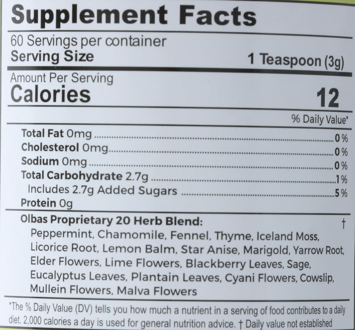 Olbas Herbal Tea Mix, 7 oz