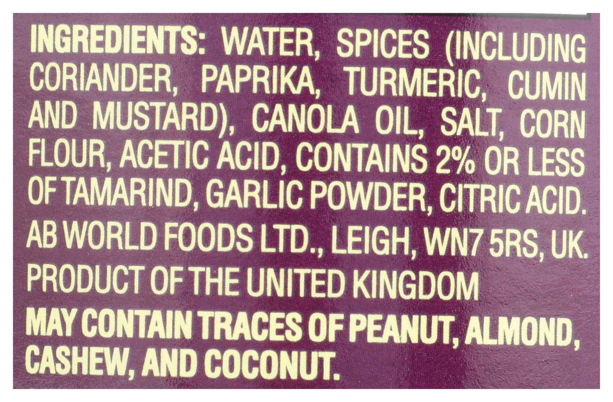 Pataks Mild Curry Paste 10 Oz