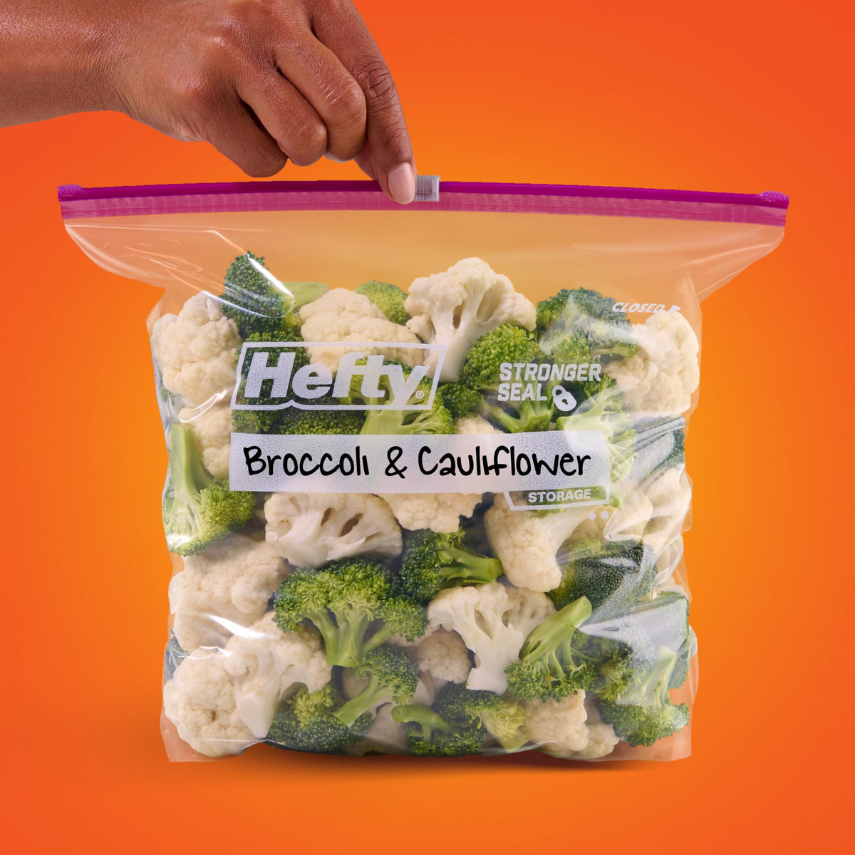 Hefty Slider Storage Bags, Gallon Size, 15 Count (9 Pack), 135 Total