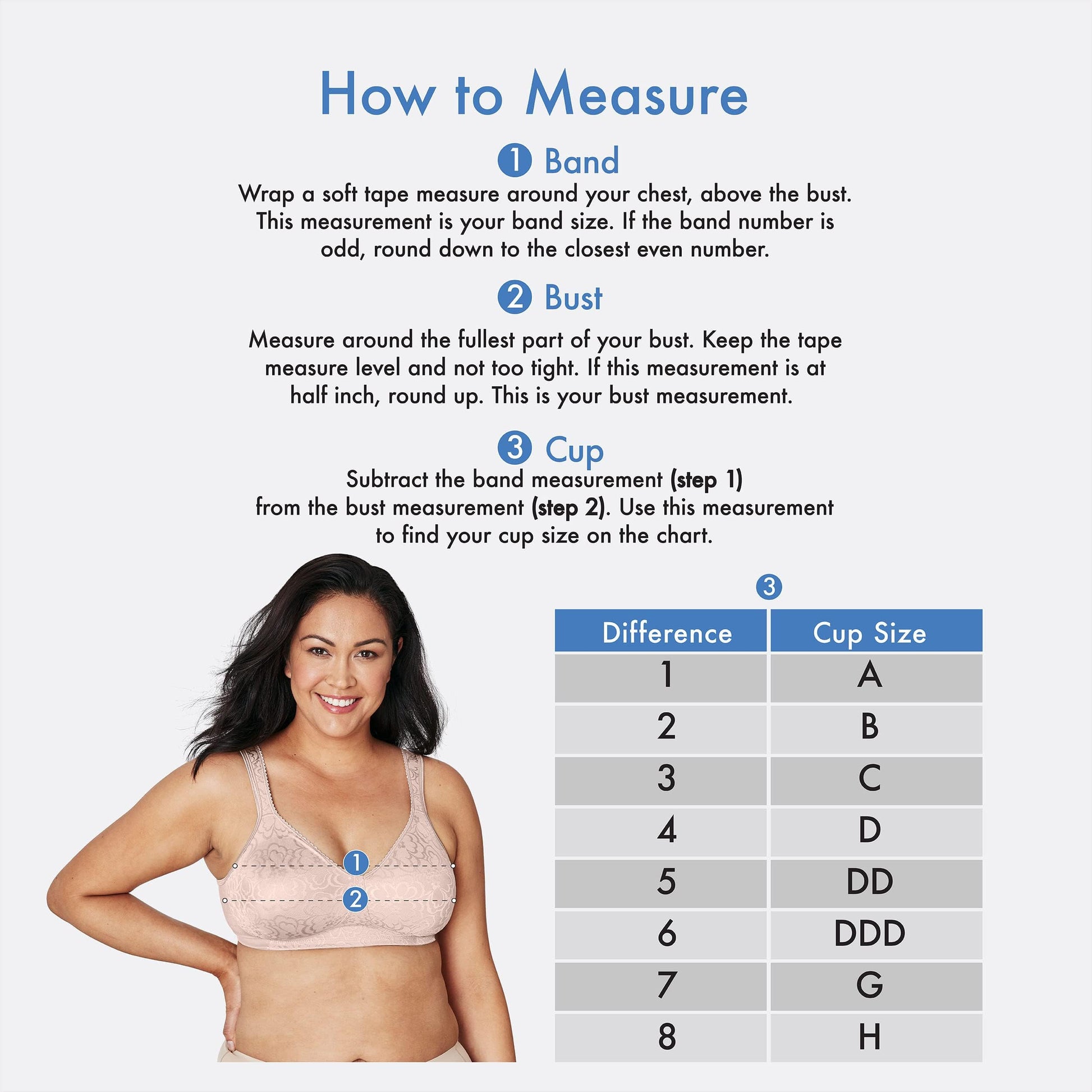 Playtex Women's 18-Hour Ultimate Lift Wireless Full-Coverage Everyday Comfort Bra, Crystal Grey, 40DD