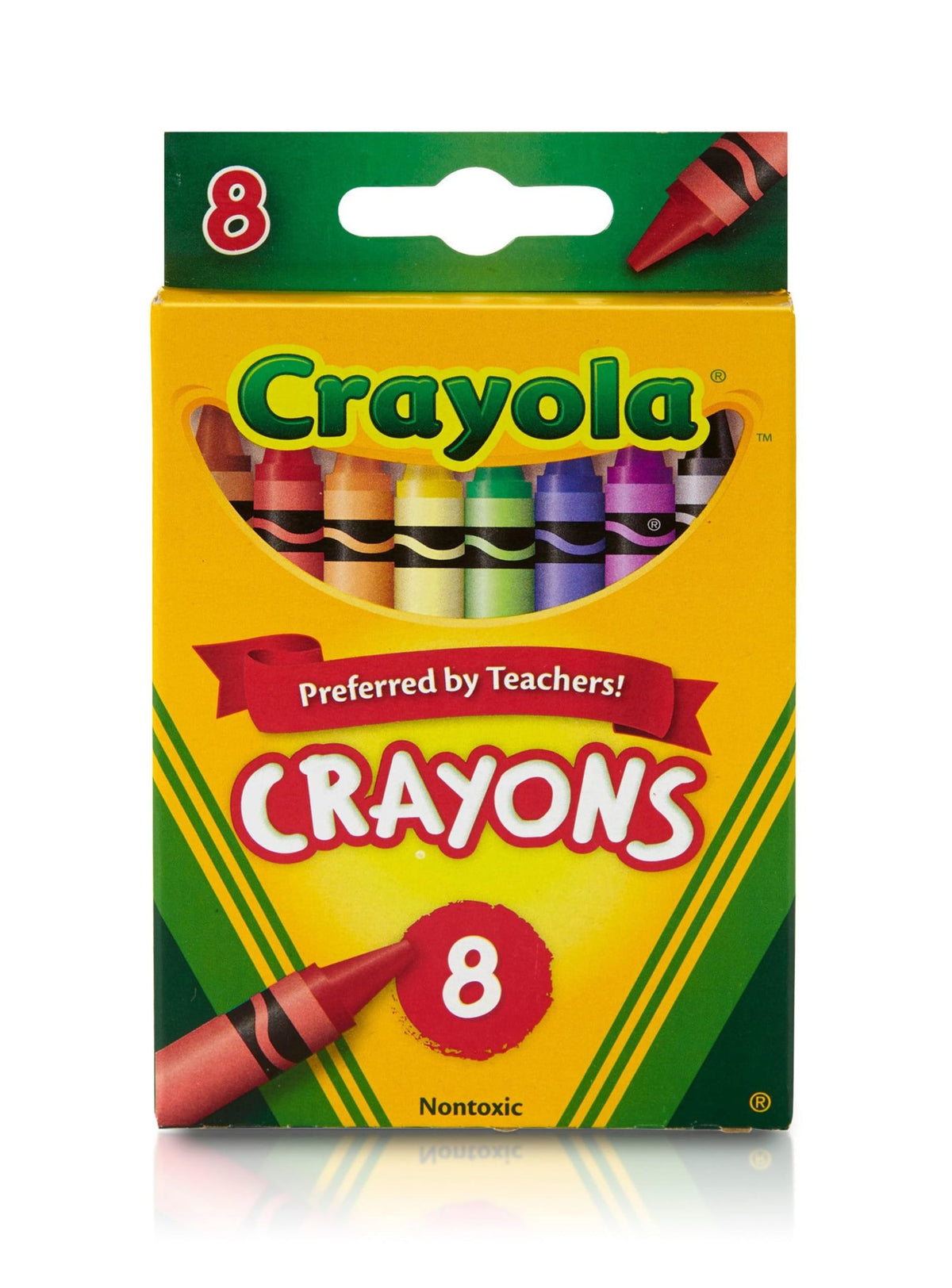 Crayola Crayons, School Supplies, Classic Colors, 8 Count
