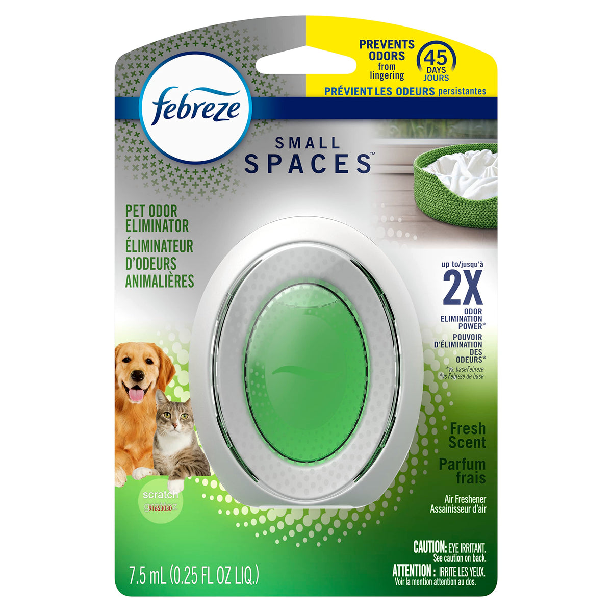 Febreze SMALL SPACES, Fresh, 3 count