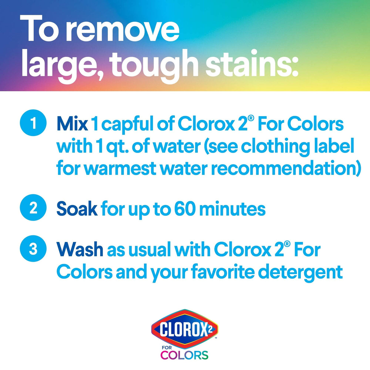 Clorox 2 Colors, 33 Ounces