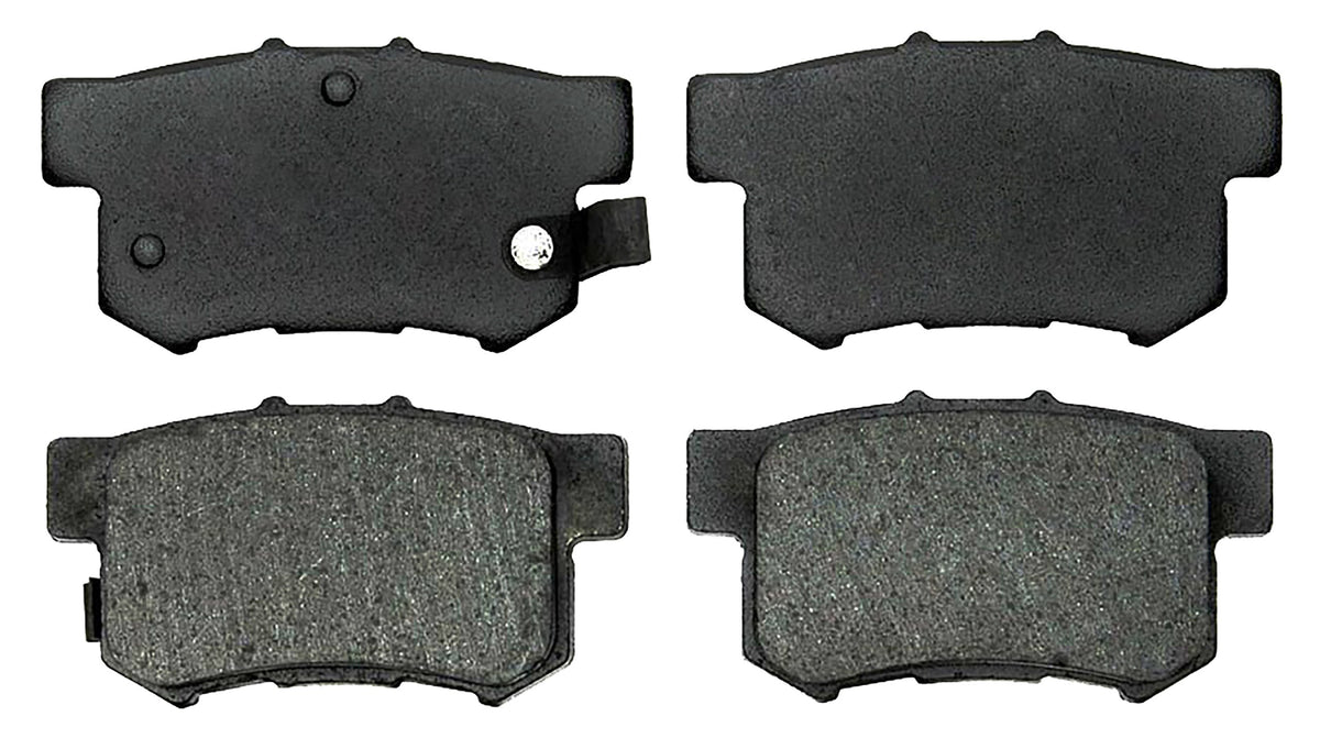 ACDelco Silver 14D537CHF1 Ceramic Rear Disc Brake Pad Set