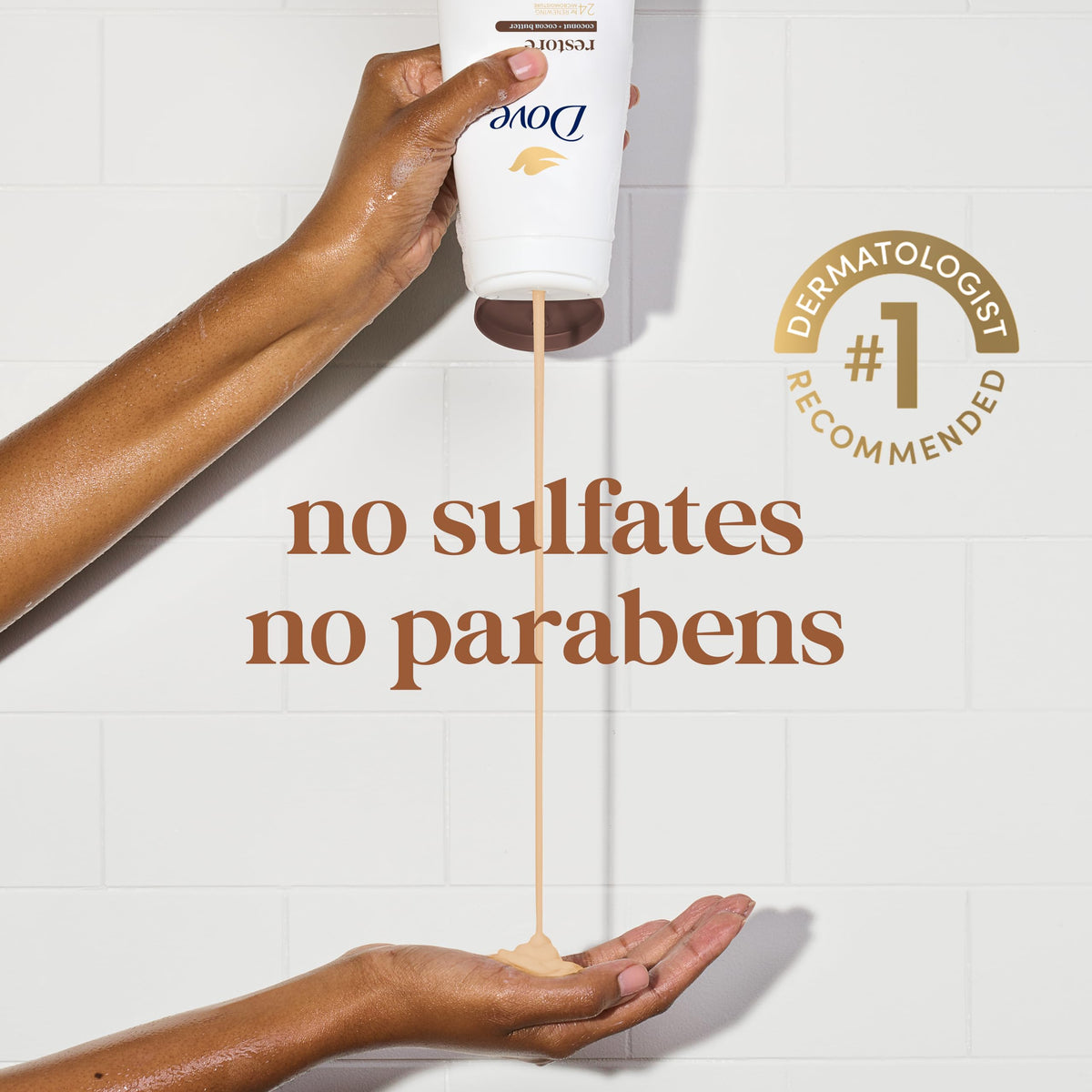 Dove Body Wash Restoring Coconut & Cocoa Butter 4 Count