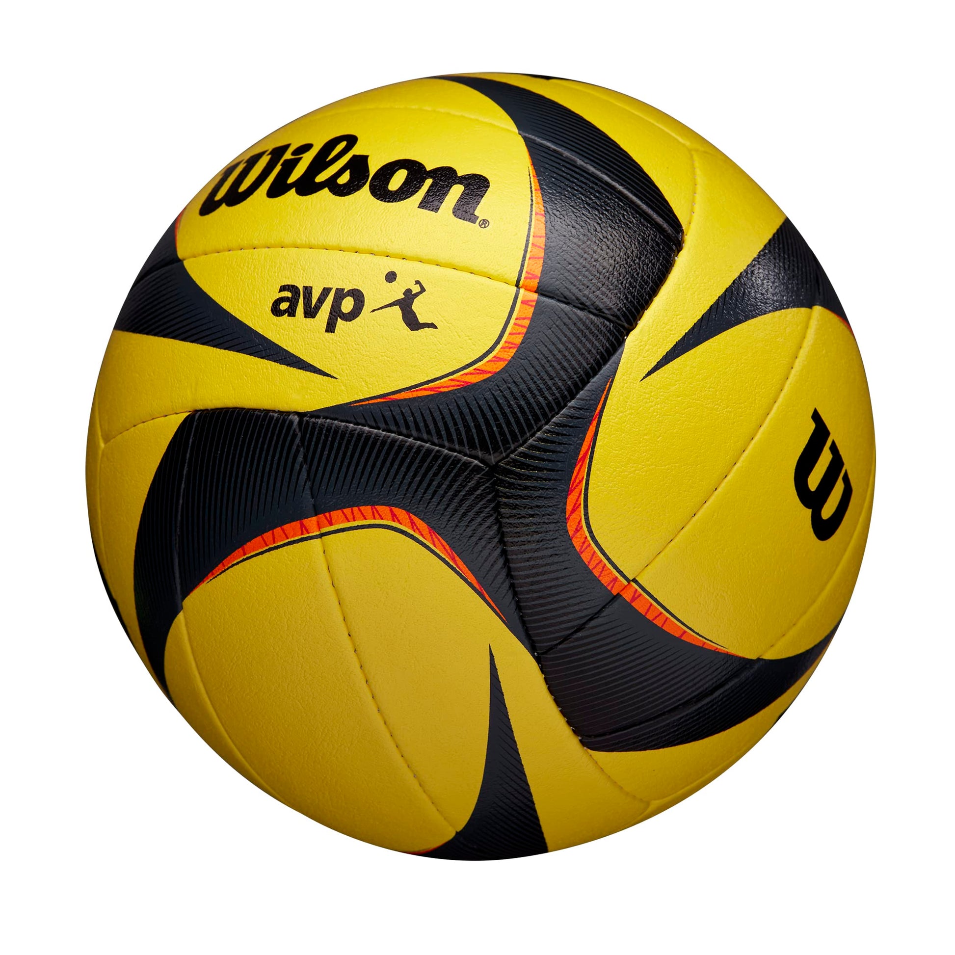 WILSON AVP Arx Game Volleyball - Official Size, Yellow/Black