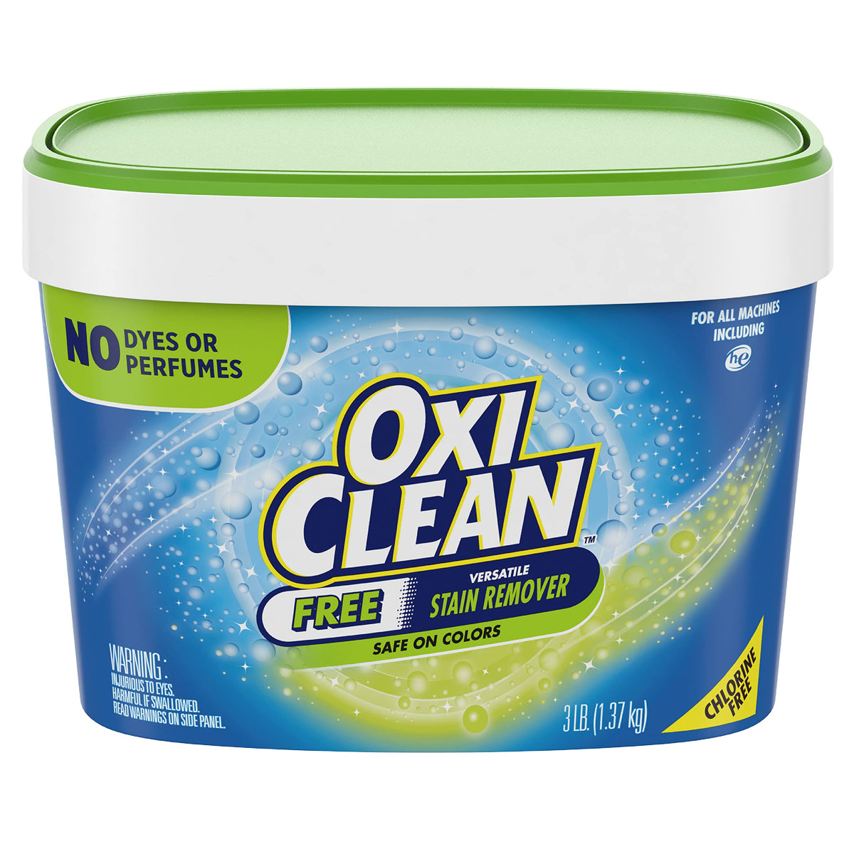 OxiClean Versatile Stain Remover Free, 3 lbs.