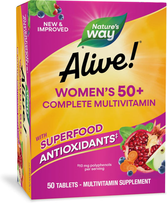 Nature's Way Alive! M/vit Women 50+ Enrgy 50c product image 1