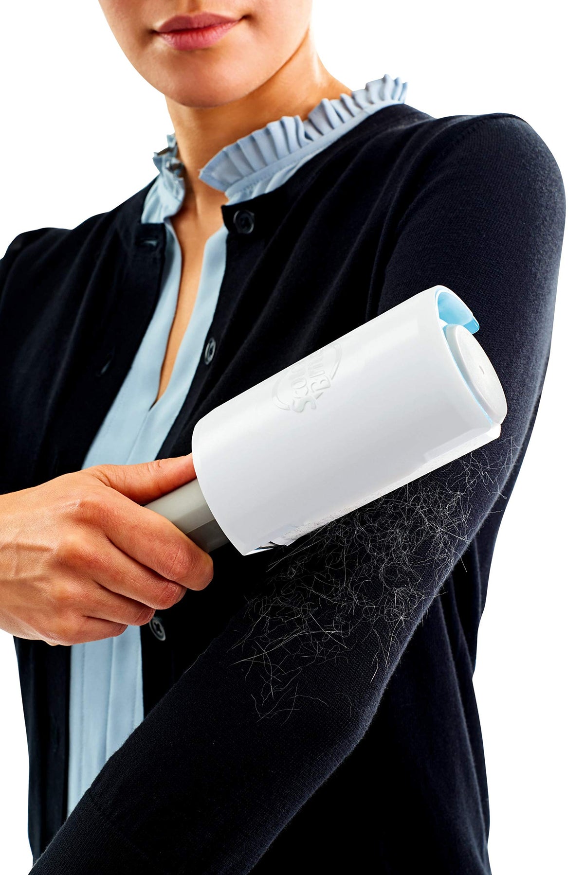 Scotch-Brite Pop & Lock Retractable Lint Roller, 60 Sheets