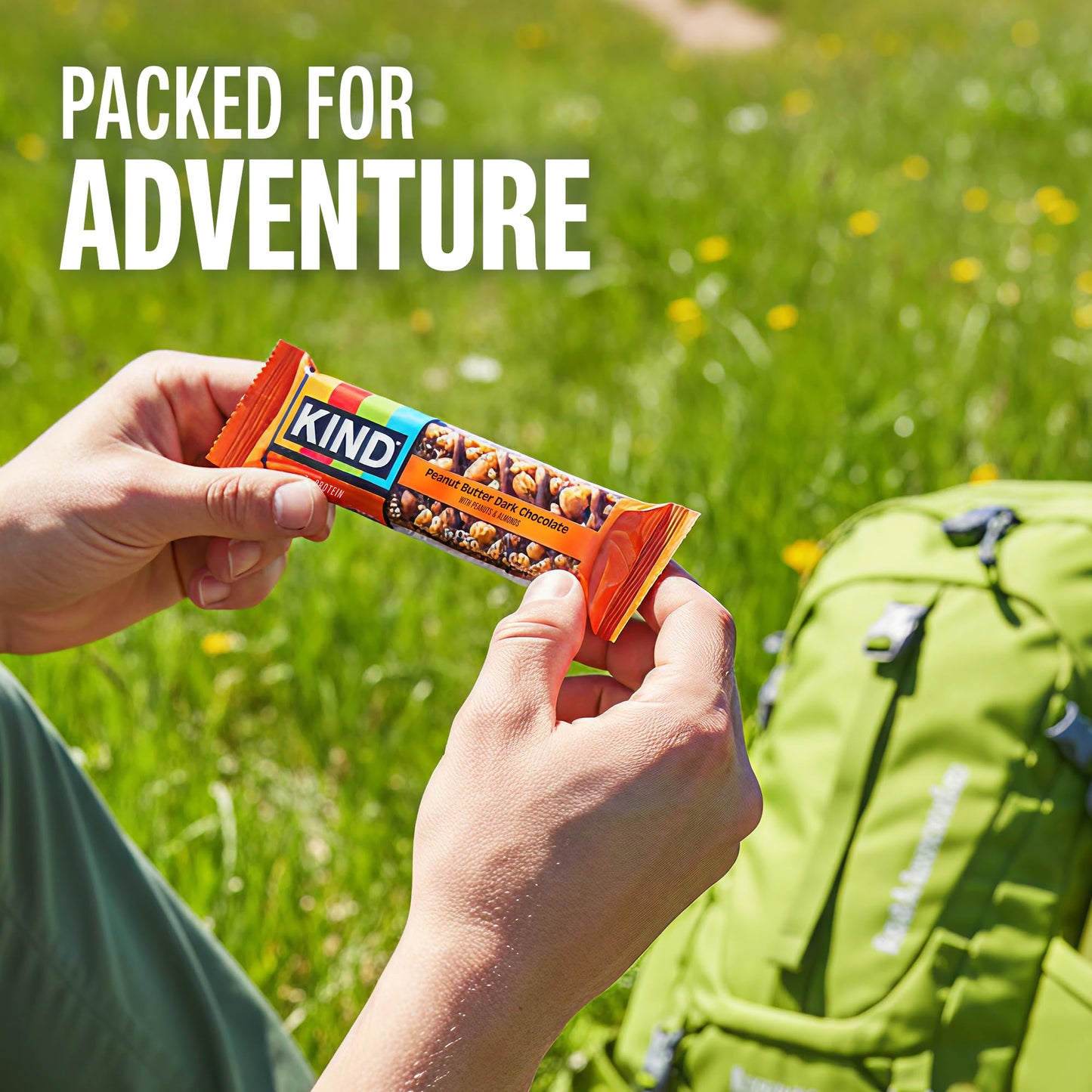 KIND Nut Bars, Peanut Butter Dark Chocolate, Healthy Snacks, Gluten Free, 8g Protein, 24 Count