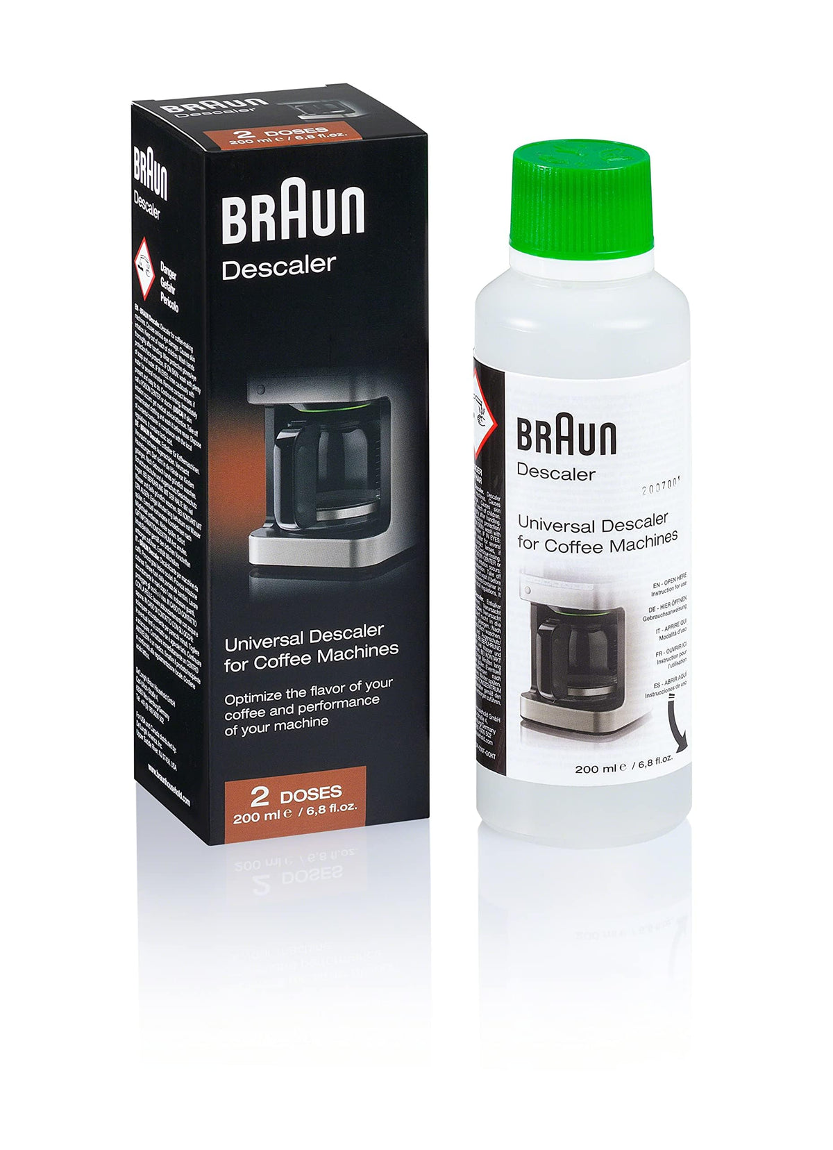 Braun Coffee Maker Descaling Solution (200ml)