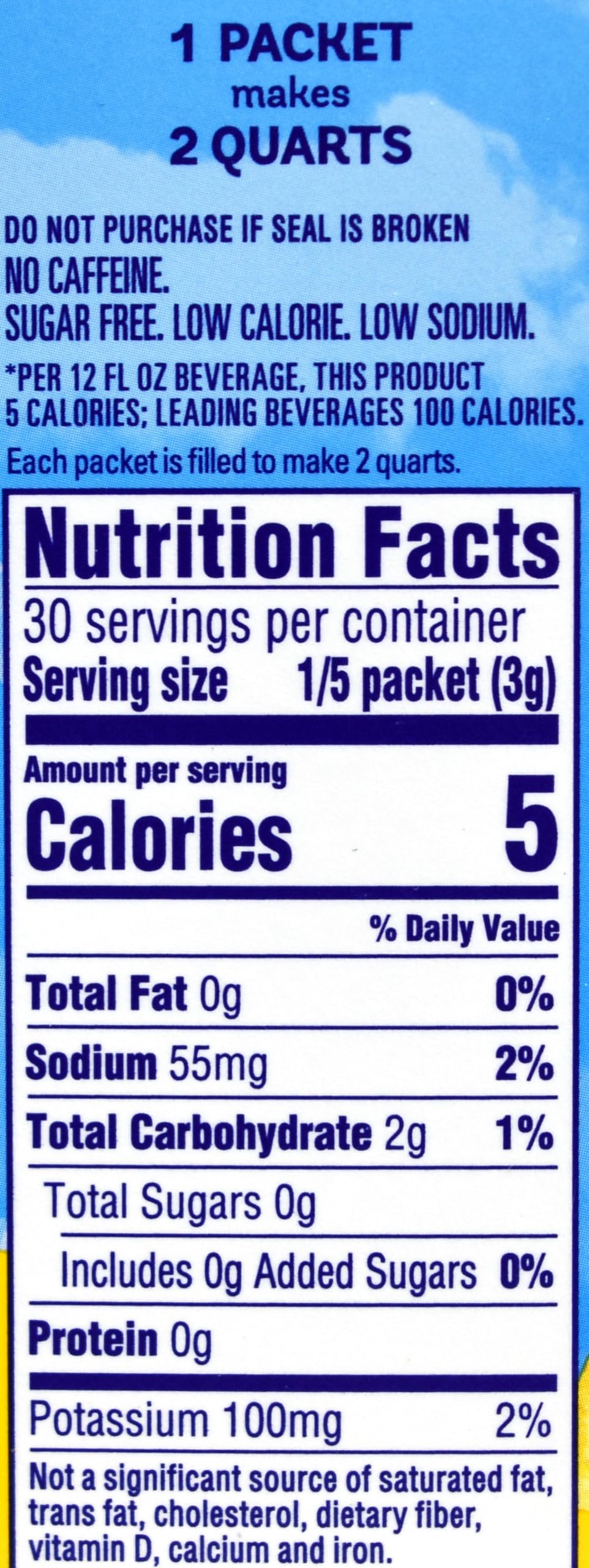 Crystal Light Lemonade Drink Mix (24 Pitcher Packets, 4 Canisters of 6)