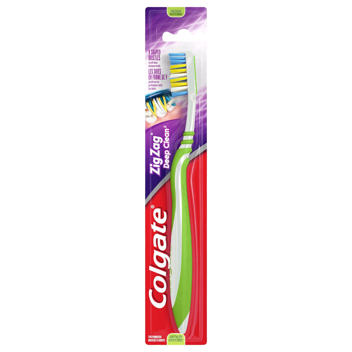 Colgate Med Zig Zag T/brush product image 1