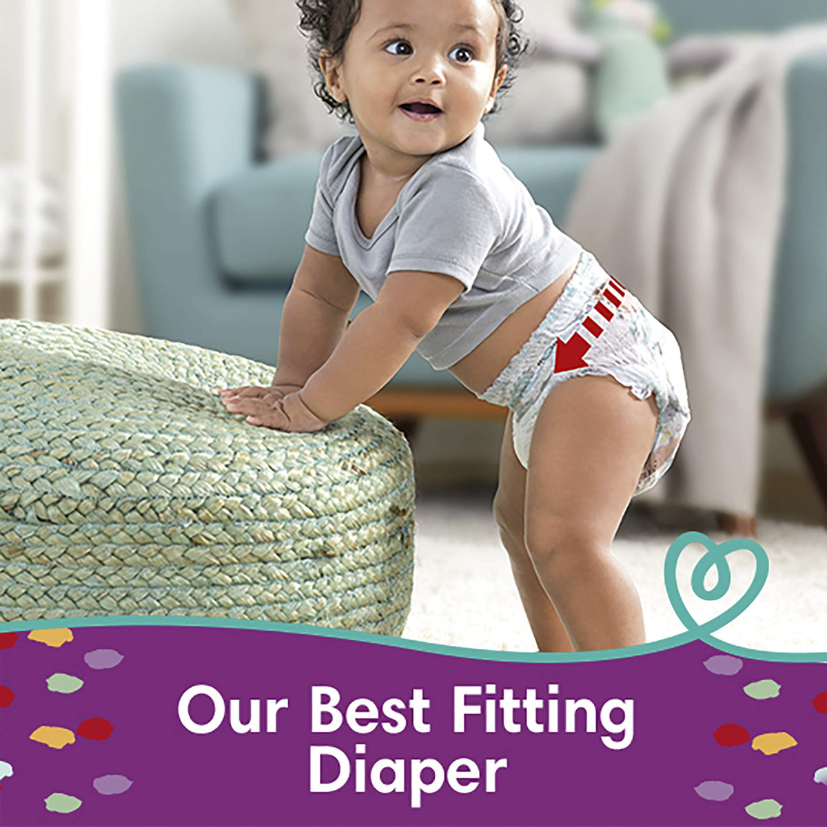 Pampers Cruisers 360˚ Fit Diapers, Size 5, 90 Count