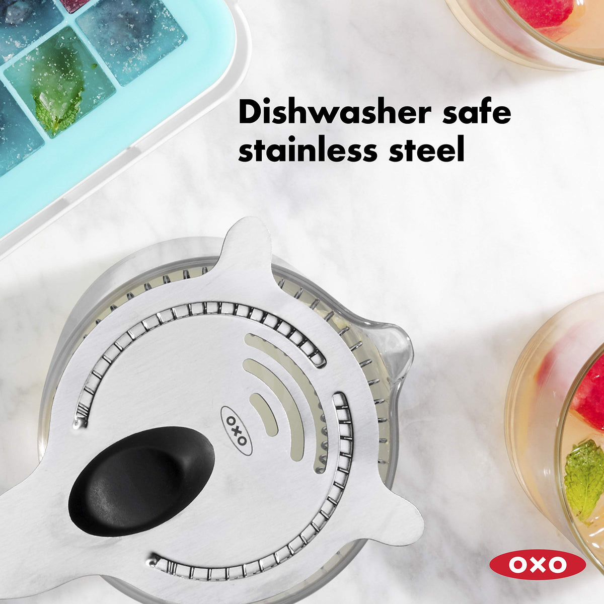 OXO Cocktail Strainer, Steel