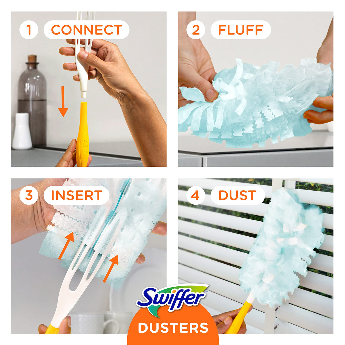 Swiffer Dusters Multi-Surface Duster Refills, Lavender Scent, 10 ct